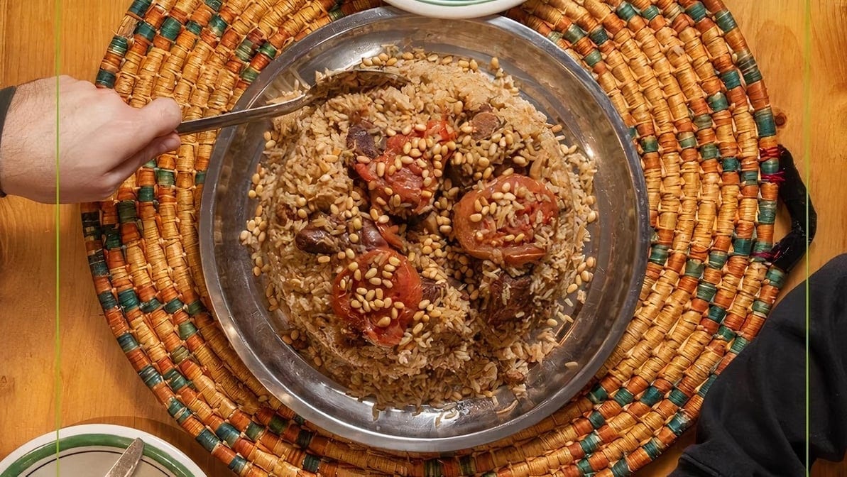 Makluba Chicken.