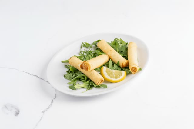 Crispy Cheese Rolls.