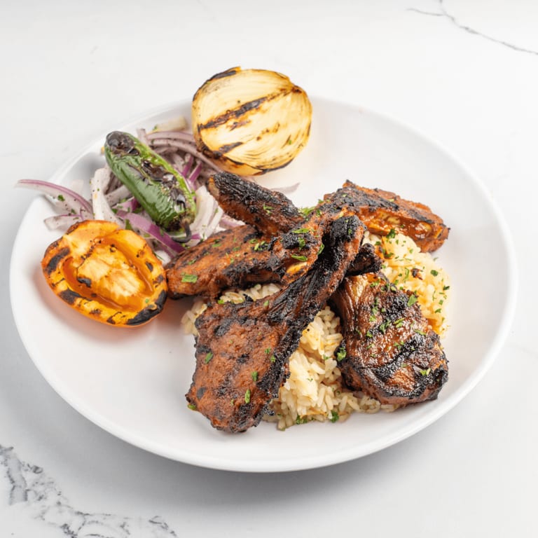 Delicious Lamb Chops Await