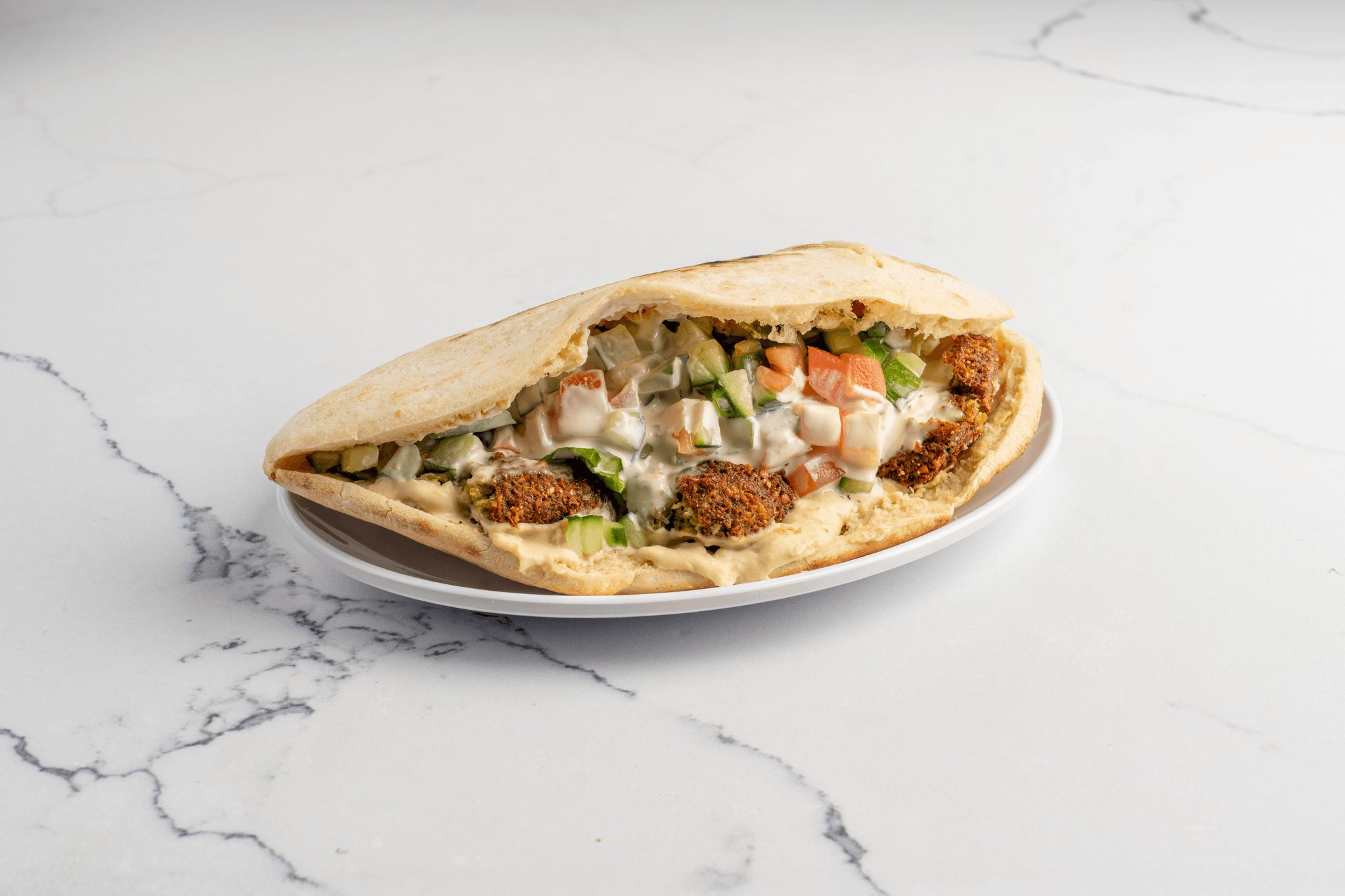 Falafel Sandwich.