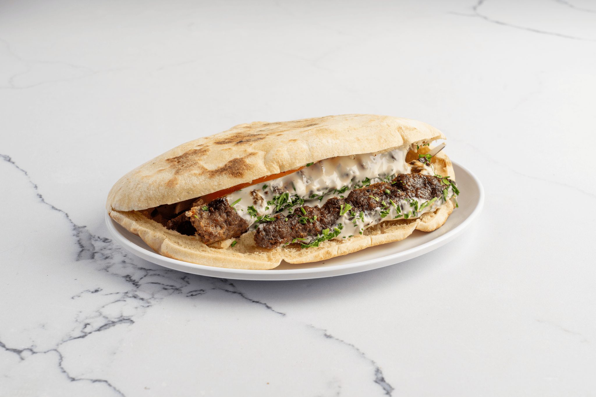 Kofta Sandwich.